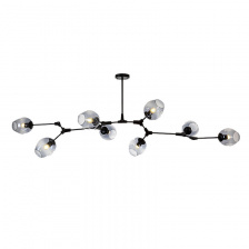 Люстра Адель Branching Bubble Chandelier L8 Black Tinted