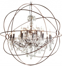 Подвесная люстра Foucault'S Orb 5014-D10 rusty