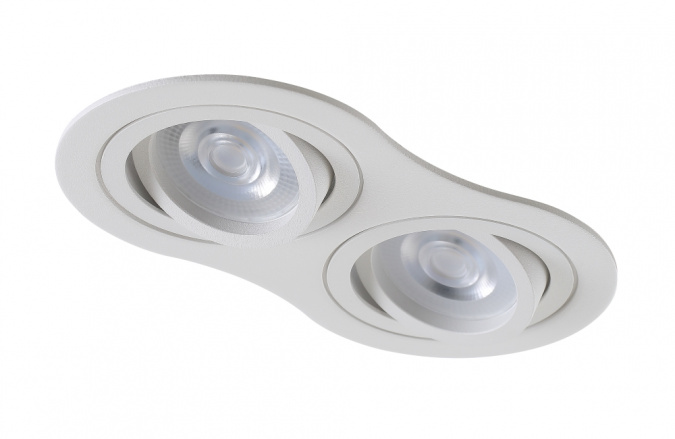 Светильник встраиваемый Crystal Lux CLT 001C2 WH фото 1